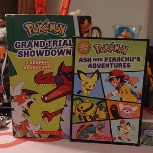 Scholastic Pokémon Adventure Duo - Green and Black Covers